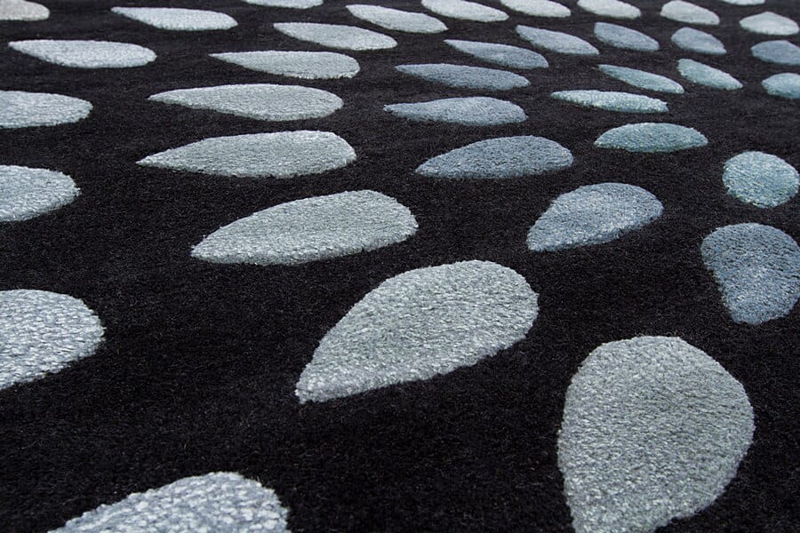 Chandra Oleander Ole-24802 Black / Grey Rugs.