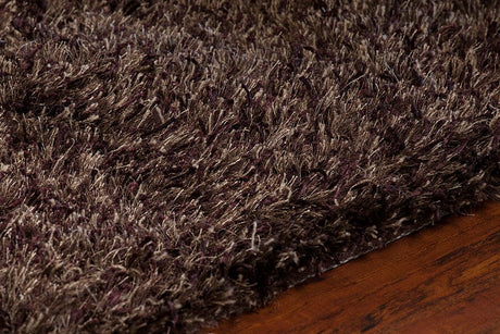 Chandra Orchid orc9701 Black Rugs.