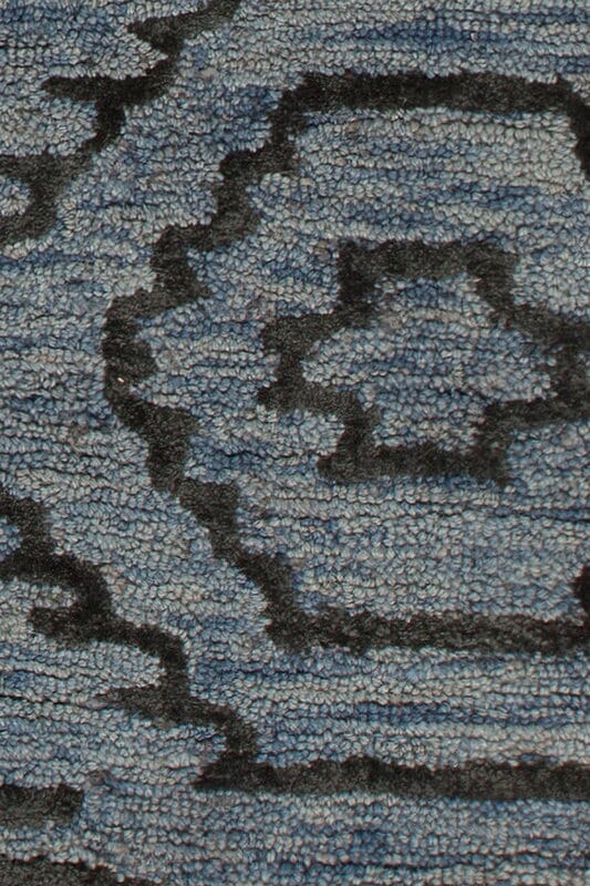 Chandra Paola Pao41402 Blue / Black Rugs.