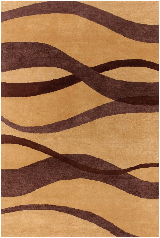 Chandra Rowe Row-11108 Brown / Tan Rugs.
