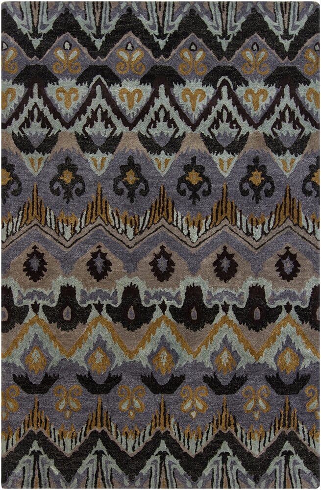 Chandra Rupec Rup39619 Multi / Grey / Gold / Blue Rugs.