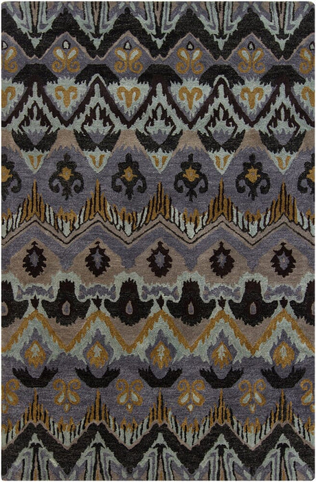 Chandra Rupec Rup39619 Multi / Grey / Gold / Blue Rugs.