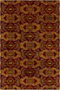 Chandra Rupec Rup39620 Multi / Burgundy / Gold / Blue Rugs.