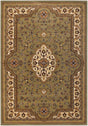 Chandra Silver Sil12008 Green / Ivory / Black / Brown / Gold Rugs.