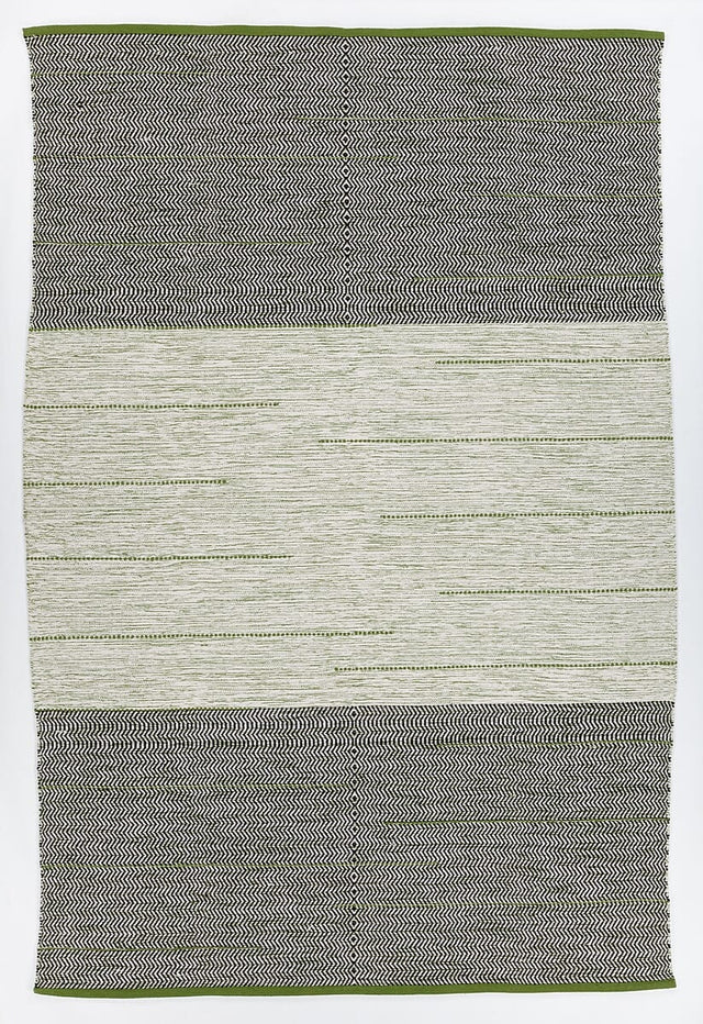 Chandra Tanya Tan-45925 Green / Black Rugs.
