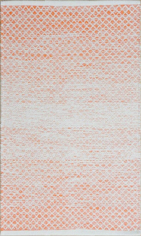 Chandra Tanya Tan-45939 Orange / White Rugs.