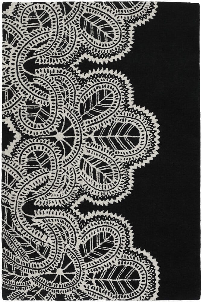 Chandra Taru tar18700 Black Rugs.