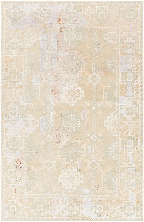 Chandra Vingel Vin36804 Green / Grey / Brown Rugs.