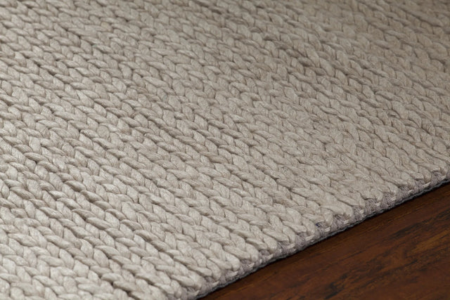 Chandra Chloe CHL-38500 Beige rug, side detail view