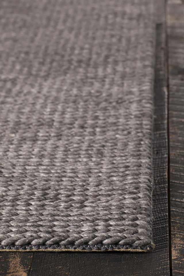 Chandra Chloe CHL-38503 Grey rug, corner detail