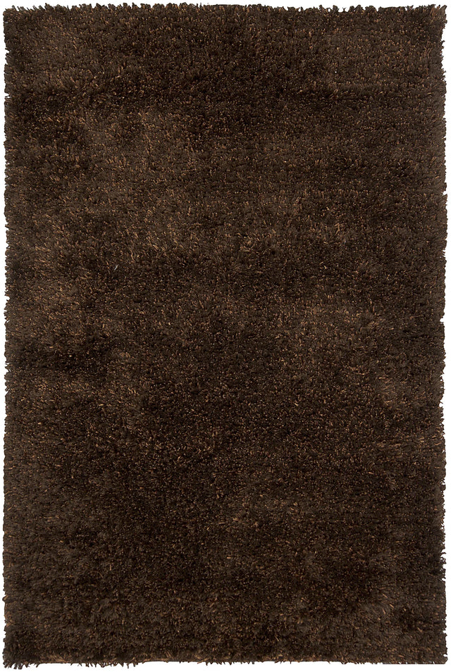 Chandra Dior DIO-14402 Brown and Black rug, flat view