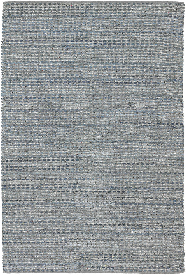 Chandra Easton EAS-7200 Blue rug, flat view