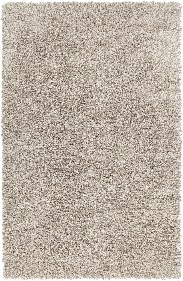Chandra Eleanor ELE-38202 White and Taupe rug, flat view