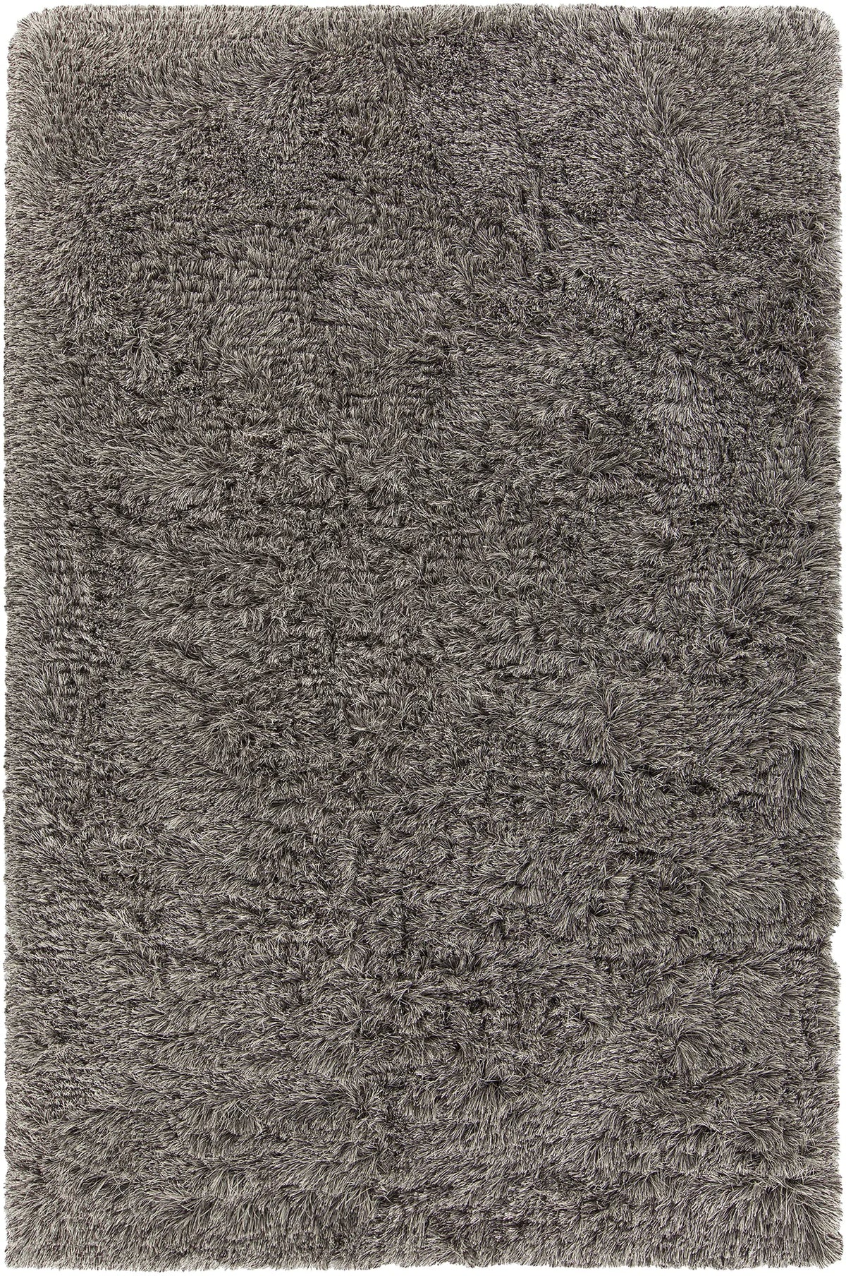 Chandra Elisha ELI-33100 Grey and Black rug, flat view