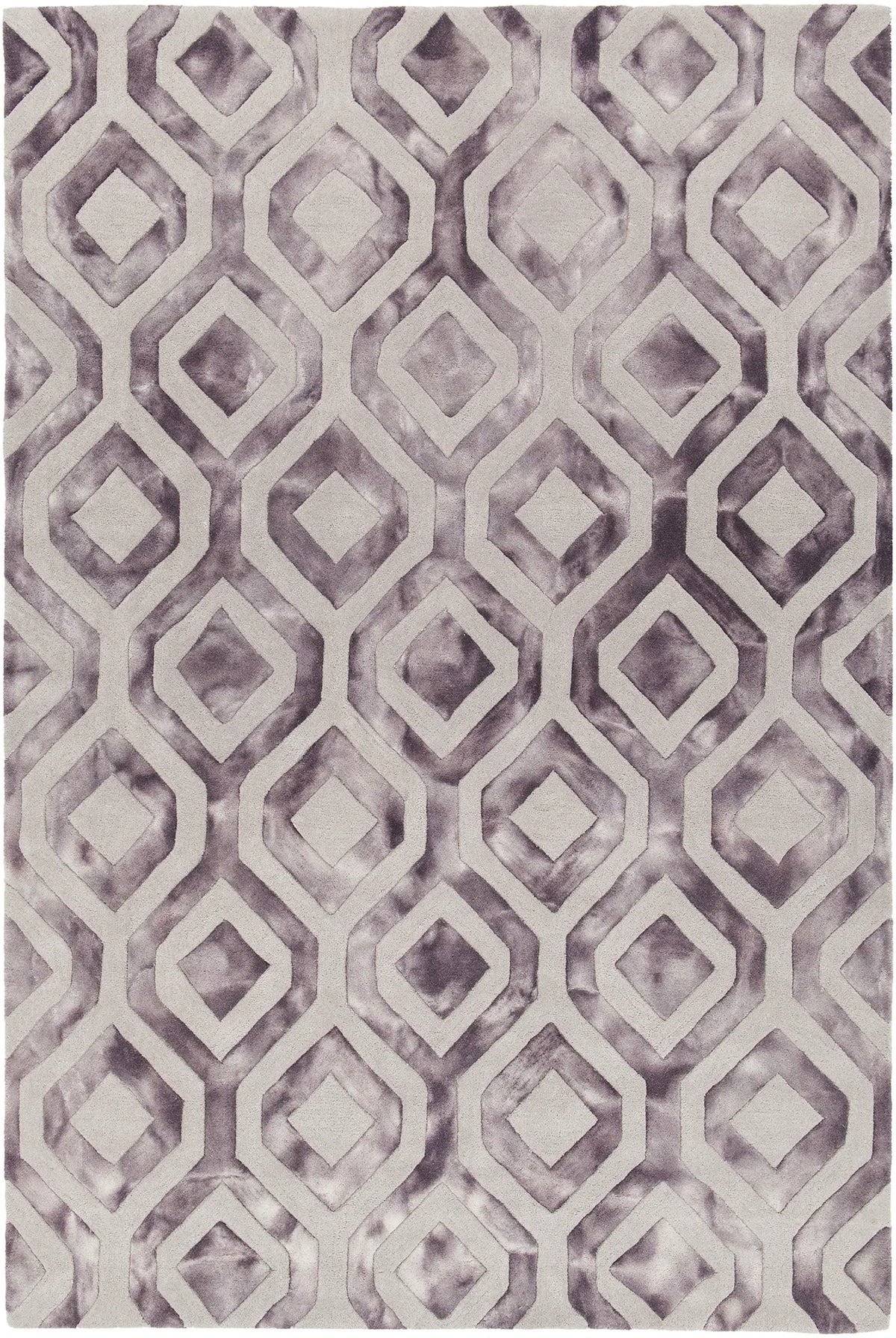 Chandra Fran FRA-42102 Tan and Brown rug, flat view
