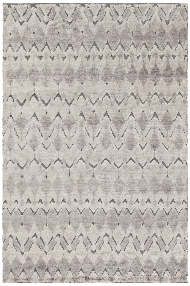 Chandra Genna GEN-45201 Grey rug, flat view