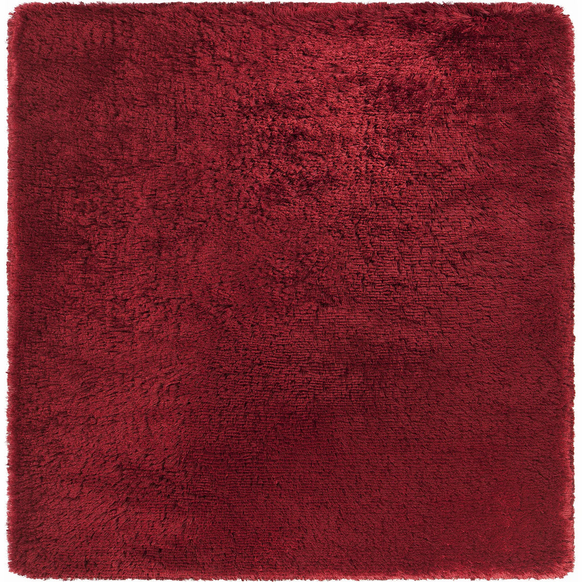 Chandra Giulia GIU-27807 Red square rug, flat view