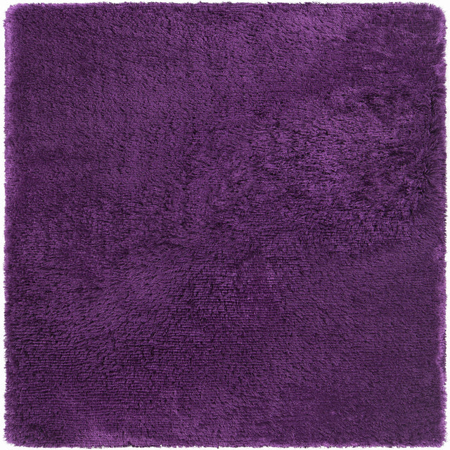 Chandra Giulia GIU-27810 Purple square rug, flat view