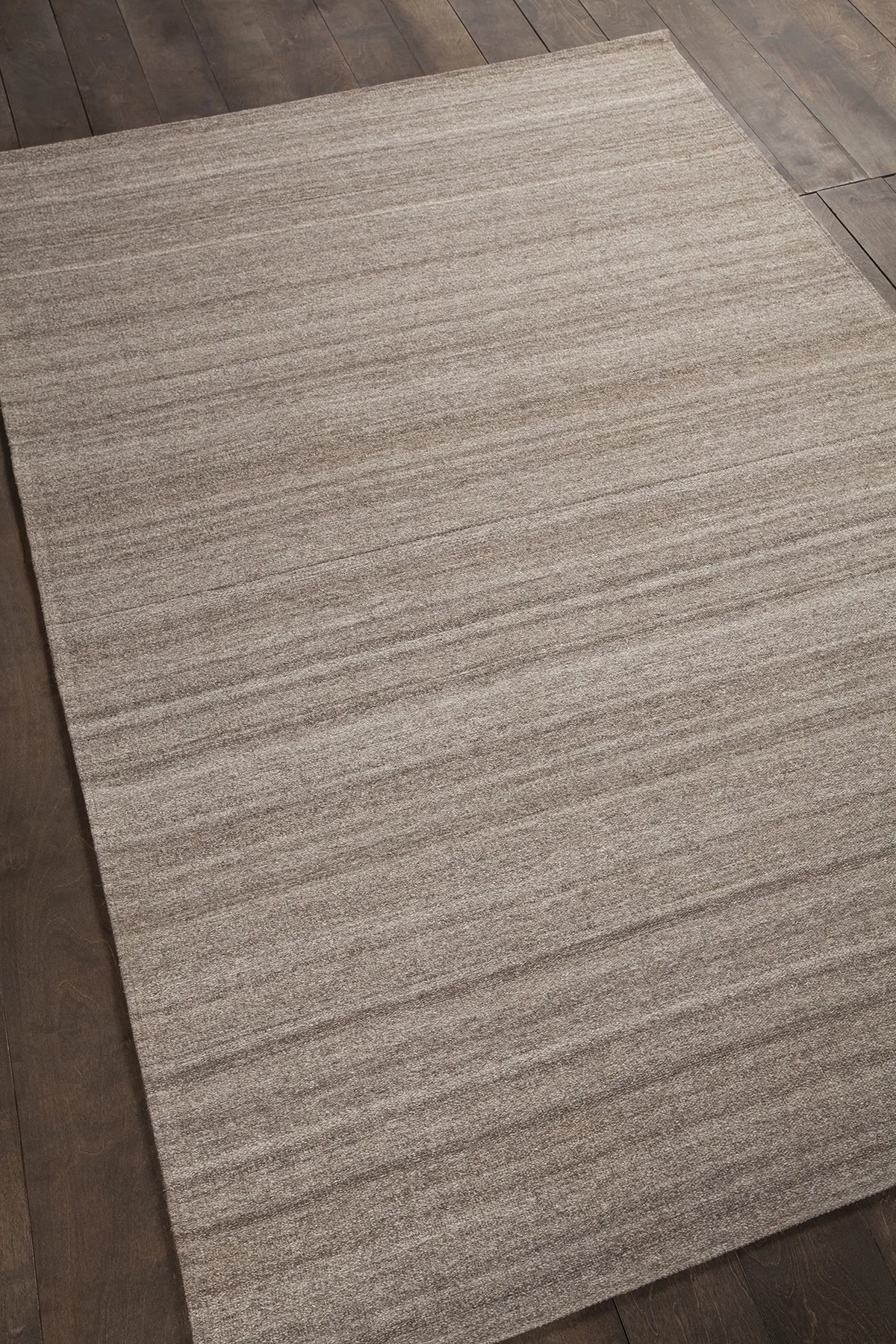 Chandra Hedonia HED-33602 Brown rug, angled side view