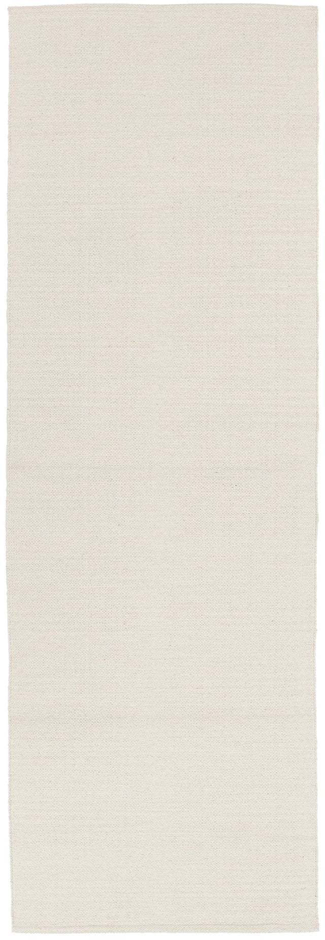 Chandra India IND-10 Ivory runner rug, flat view