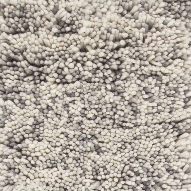 Chandra Izzie IZZ-45300 White and Grey rug, texture close-up