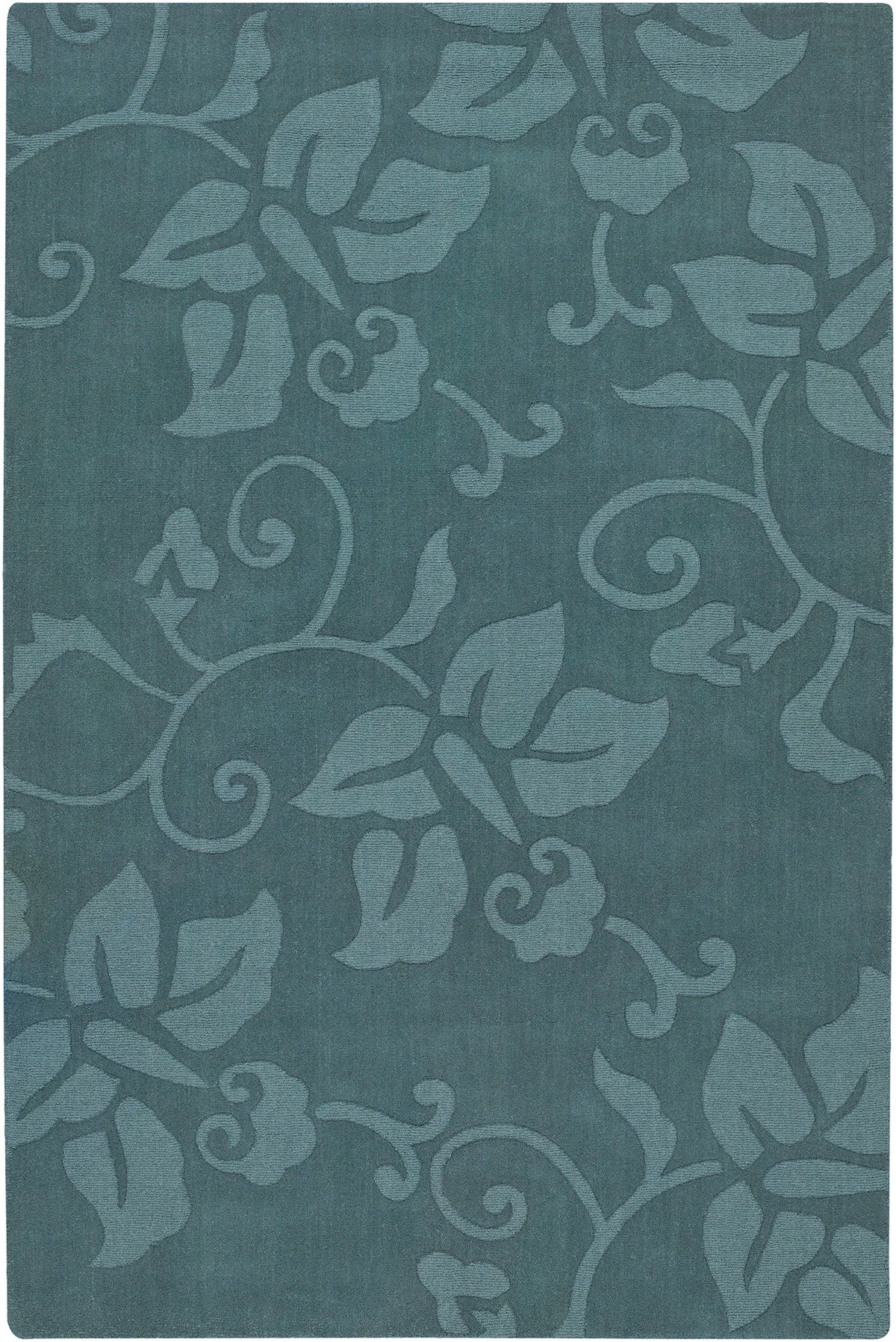 Chandra Jaipur JAI-18901 Blue rug, flat view