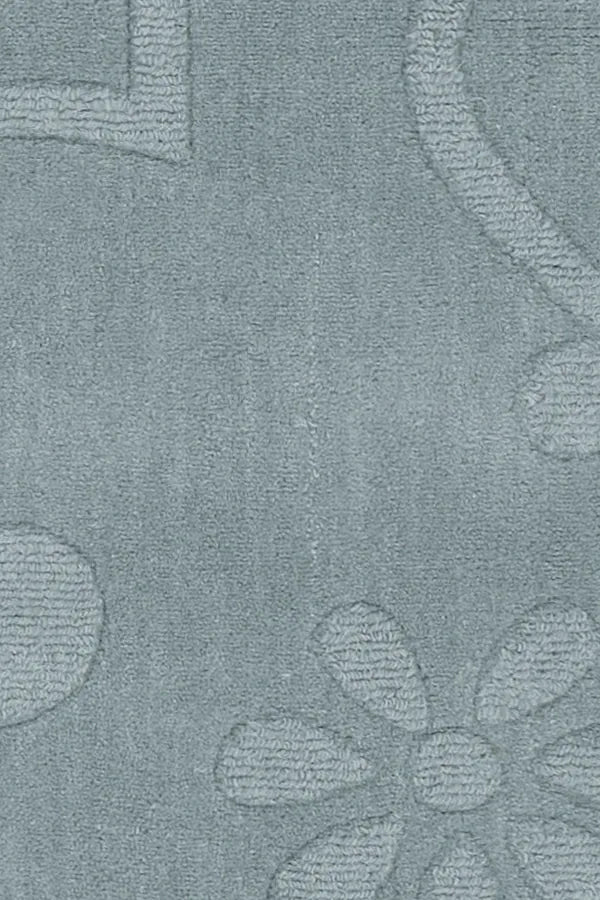 Chandra Jaipur JAI-18903 Blue rug, texture close-up