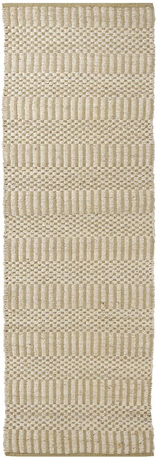 Chandra Jazz JAZ-17000 Natural runner rug, flat view