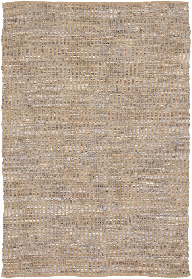 Chandra Jazz JAZ-17001 Grey and Tan rug, flat view
