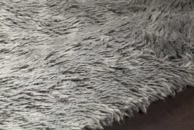 Chandra Jeri JER-44302 Grey rug, side detail view