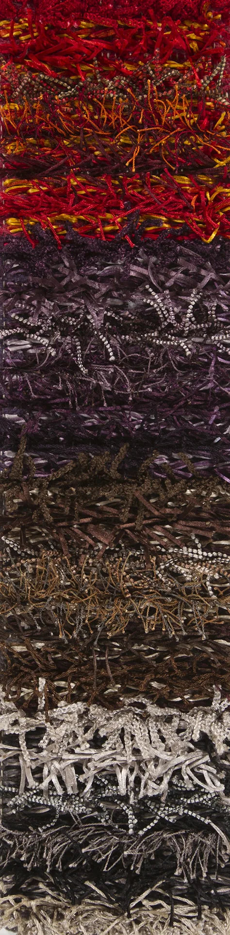 Chandra Lavasa sample color blanket, Purple and Grey