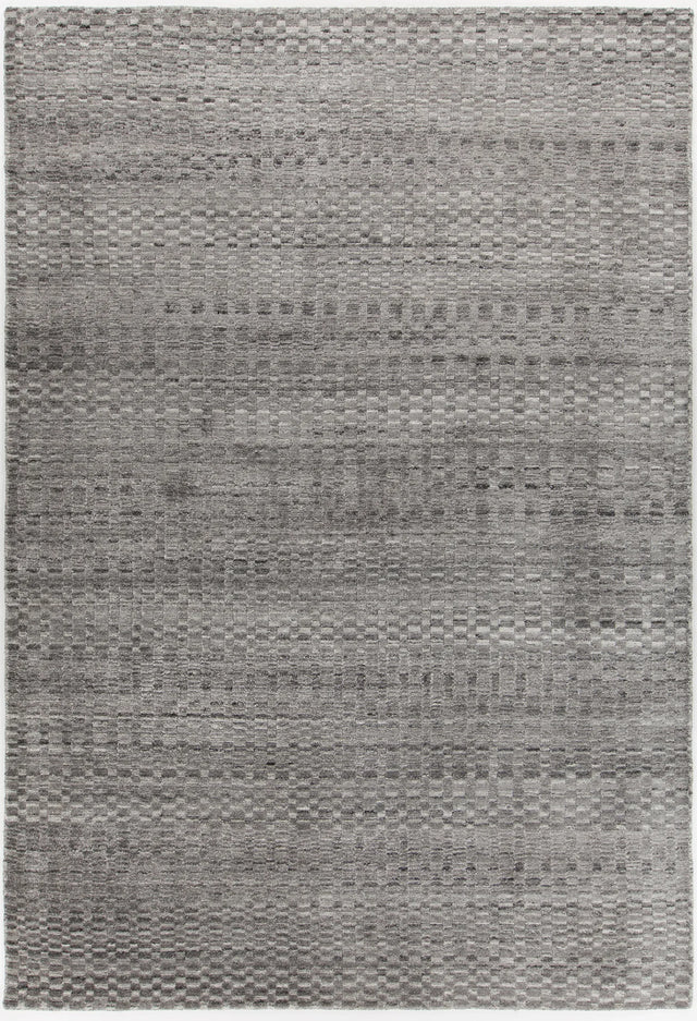 Chandra Melina MEL-46200 Grey and Silver rug, flat view