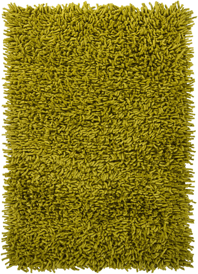 Chandra Montaro MON-20402 Green rug, flat view