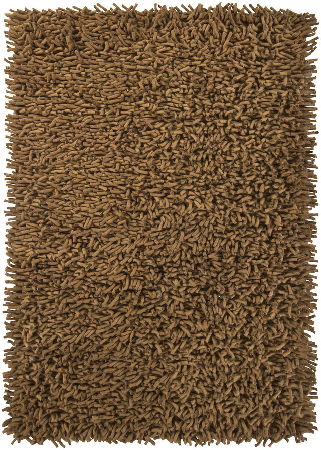 Chandra Montaro MON-20406 Brown rug, flat view