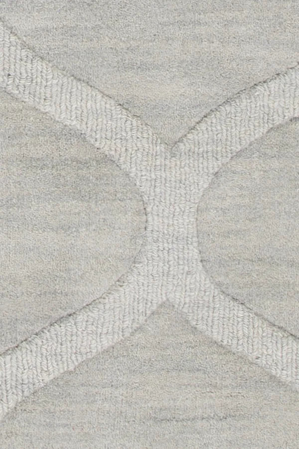 Chandra Mystica MYS-29805 Grey rug, texture close-up