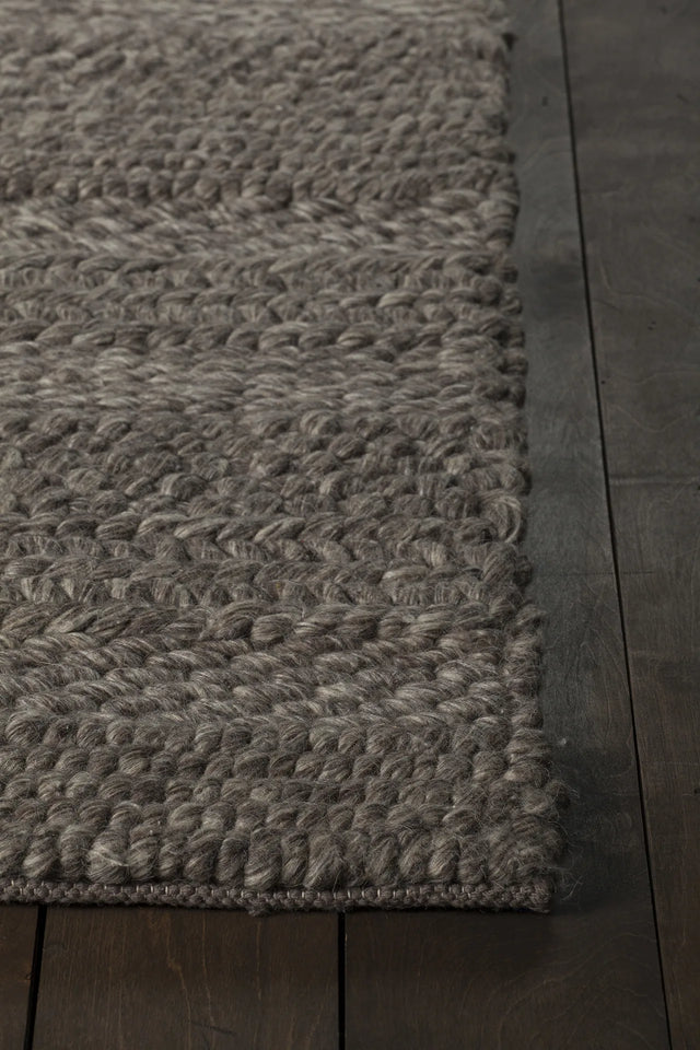 Chandra Naja NAJ-40302 Brown rug, corner detail
