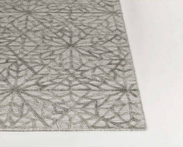 Chandra Nimah NIM-46500 Silver rug, corner detail