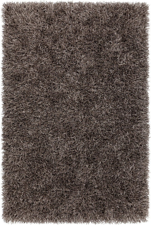 Chandra Nora NOR-44902 Grey and Black rug, flat view