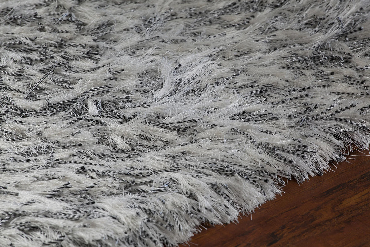 Chandra Onex ONE-35303 White rug, side detail view
