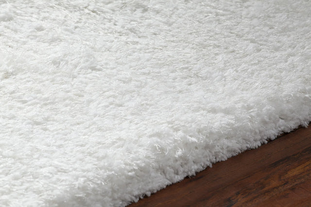 Chandra Osim OSI-35103 White rug, side detail view