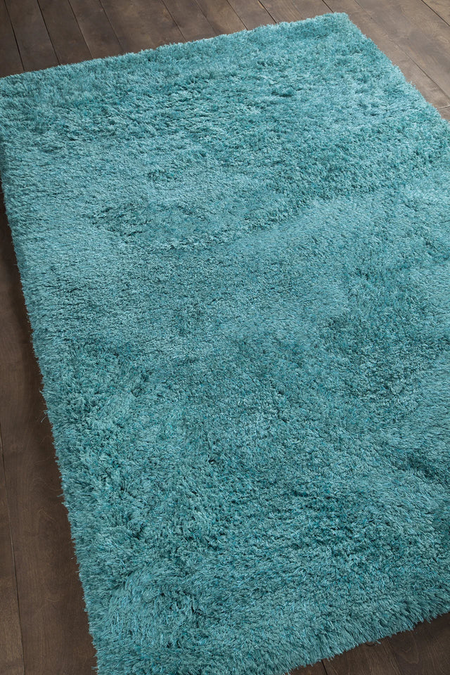 Chandra Osim OSI-35106 White rug, angled side view