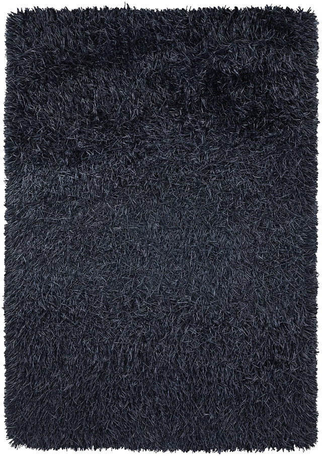 Chandra Poligan POL-30800 Navy rug, flat view