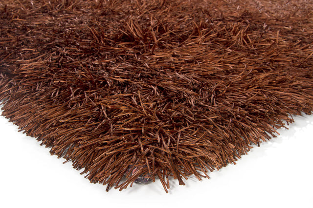Chandra Poligan POL-30803 Orange rug, corner detail