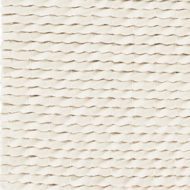 Chandra Renea REN-40100 White rug, texture close-up