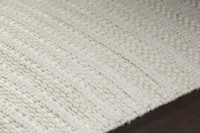 Chandra Saira SAI-44701 White rug, side detail view