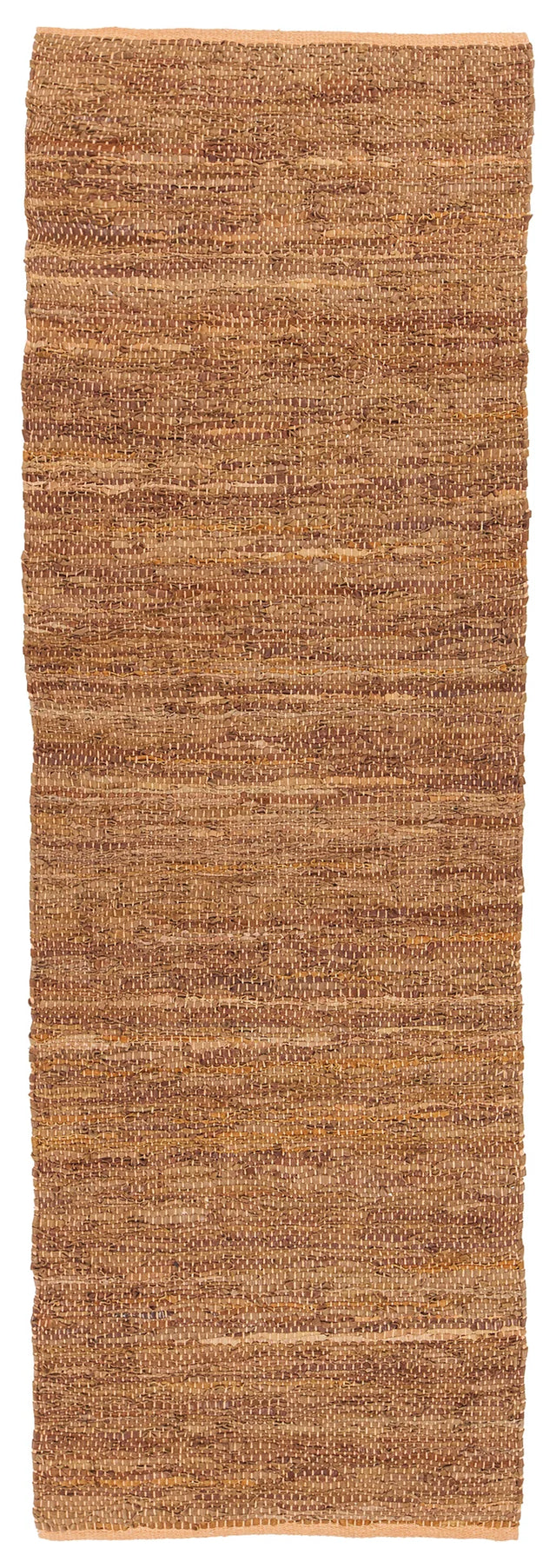 Chandra Saket SAK-3706 Gold and Beige runner rug, flat view