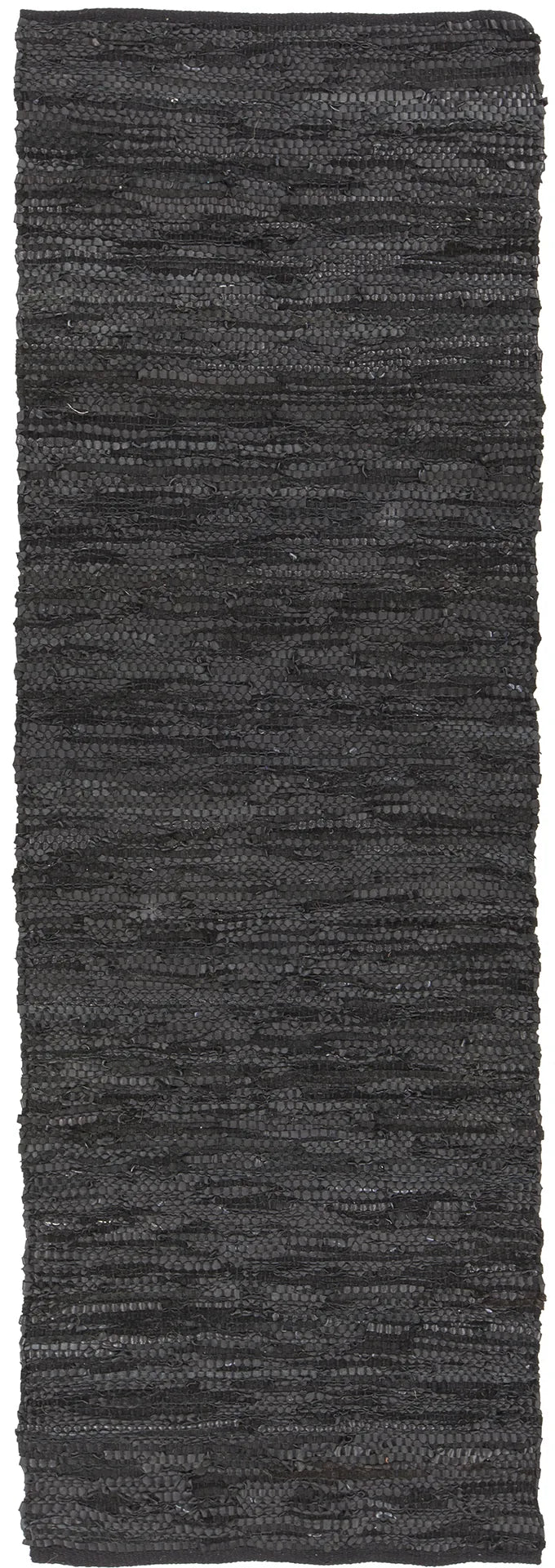 Chandra Saket SAK-3707 Black runner rug, flat view