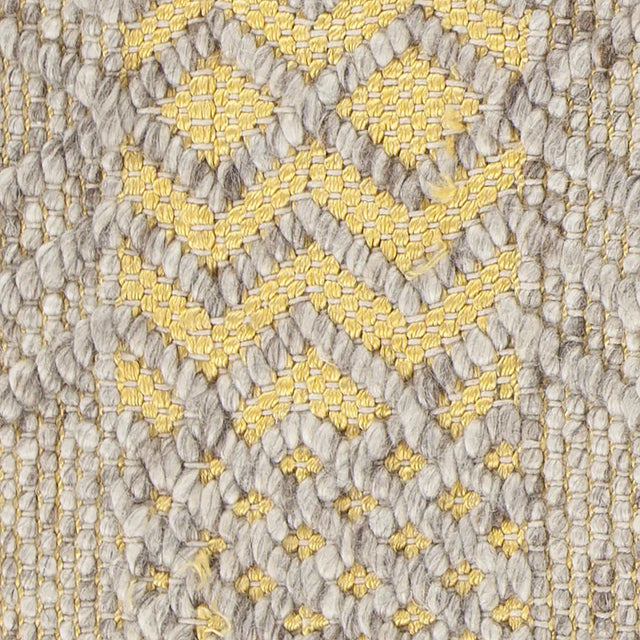 Chandra Salona SAL-34502 Yellow and Natural rug, texture close-up