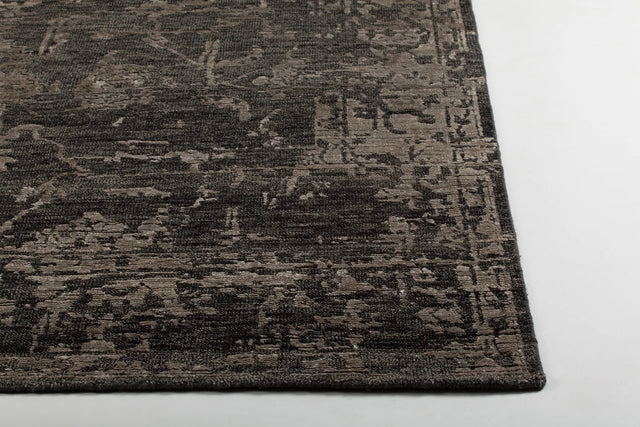 Chandra Sasha SAS-47001 Beige and Grey rug, corner detail