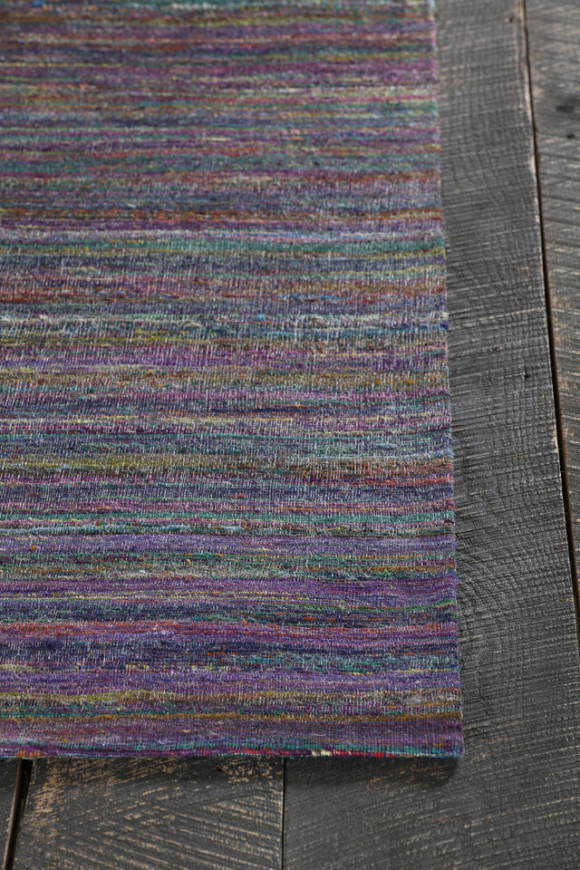 Chandra Shenaz SHE-31200 Multi Colored rug, corner detail